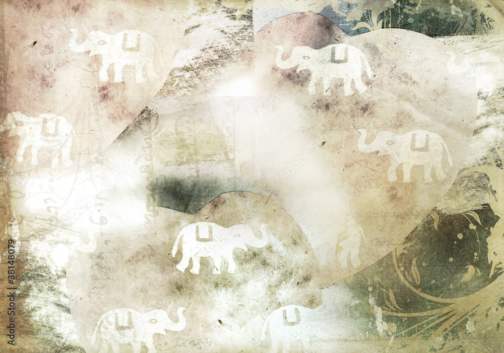 Obraz premium Elephants