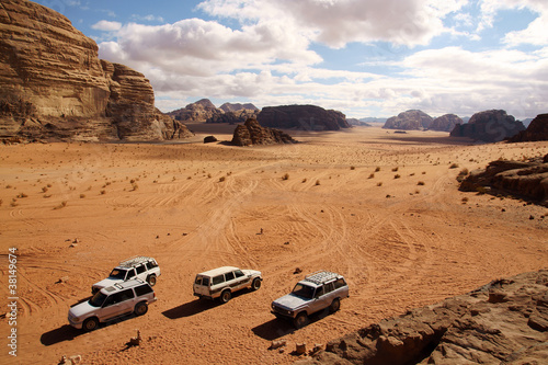 Offroad advendure in Wadi Rum