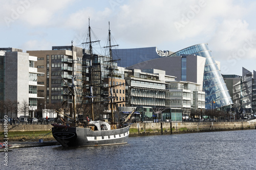 Canvas Print Centre de convention _ Dublin