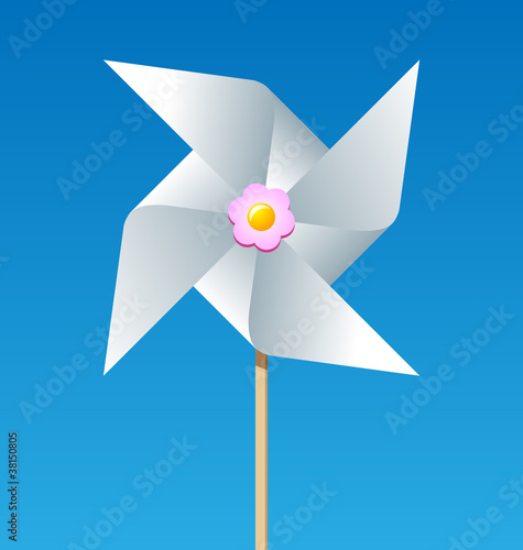 Paper pinwheel
