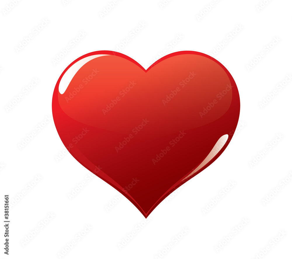 red heart red heart