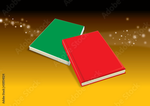 Green Red Book on shadow