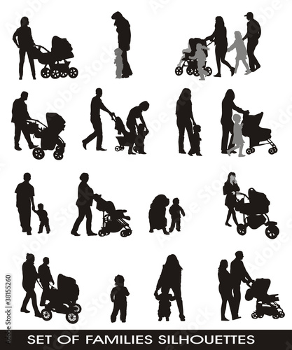 families, parents and children