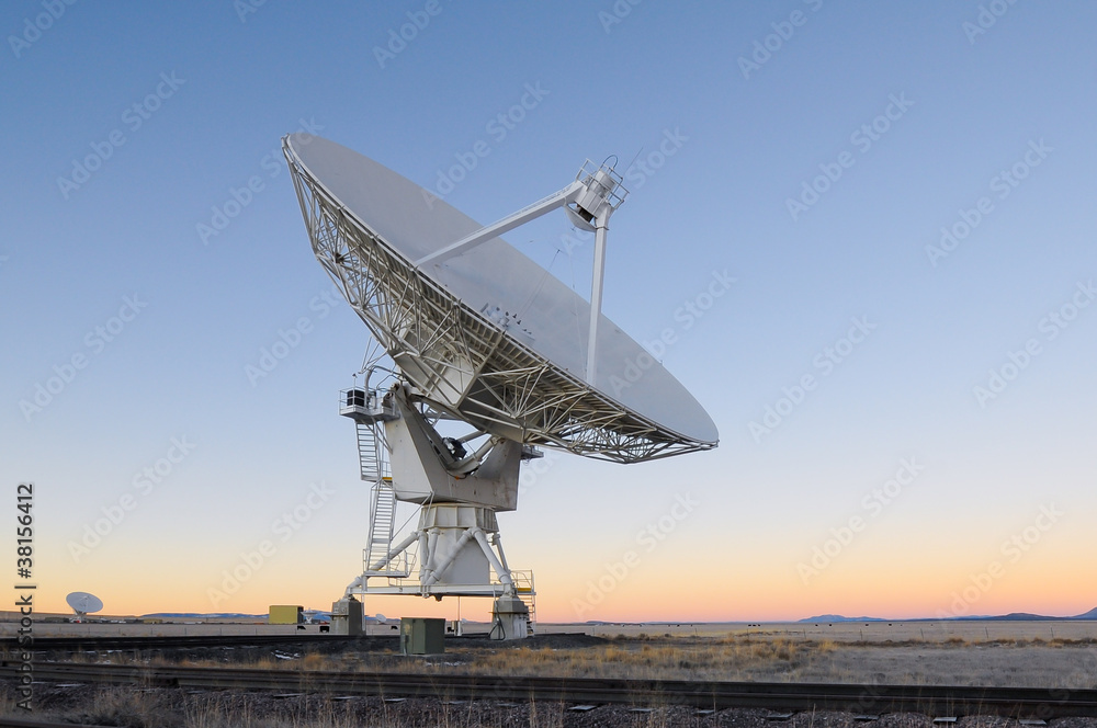 Radio Telescope in New Mexico Radio Telescope in New Mexico