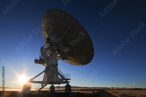 Radio Telescope in New Mexico