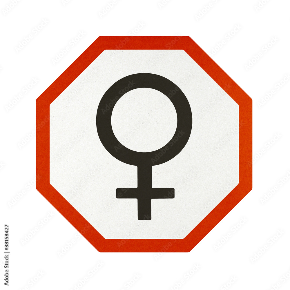 Traffic sign recycled paper Traffic sign recycled paper