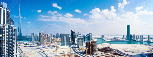 Panoramic image of Dubai city #38159030