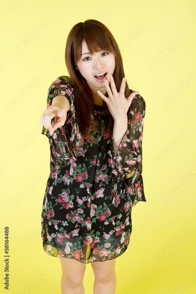 Beautiful young woman Beautiful young woman