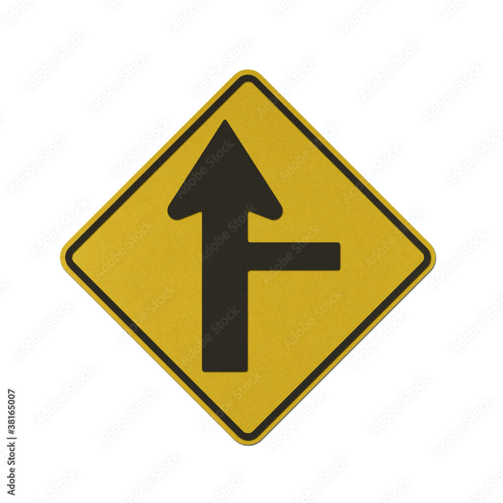 Traffic sign recycled paper Traffic sign recycled paper