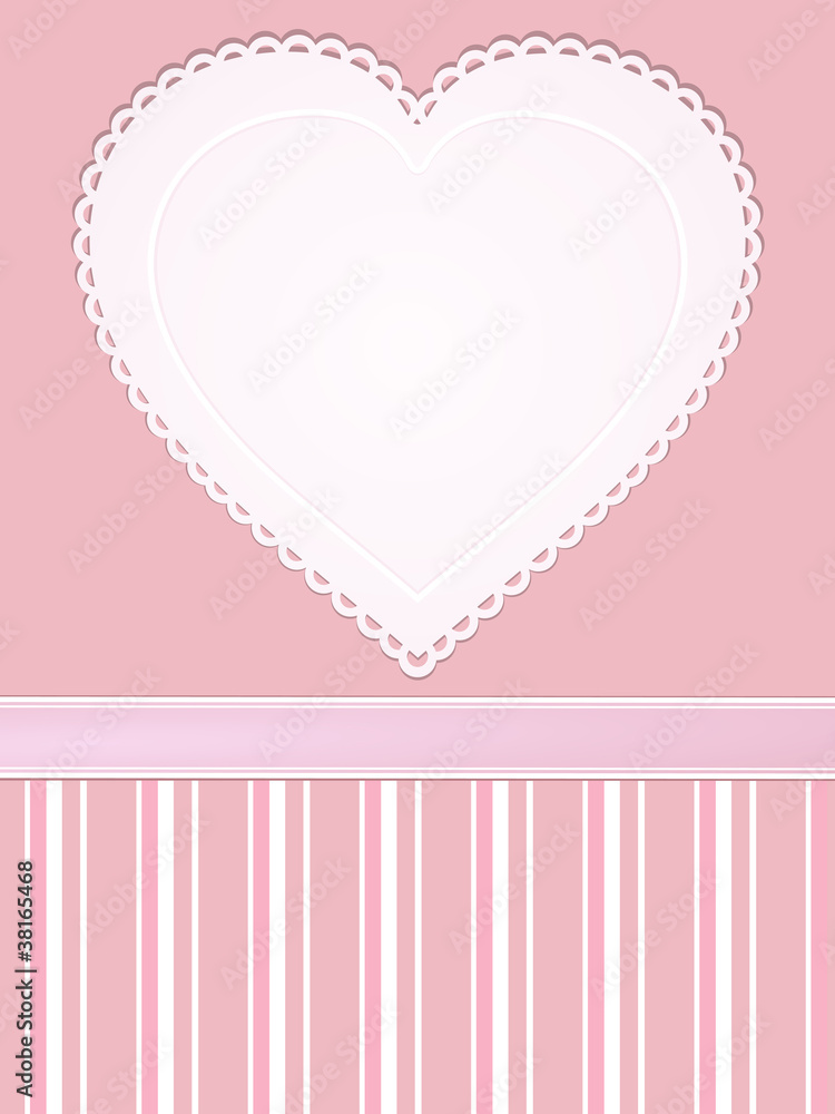 vintage valentine heart background