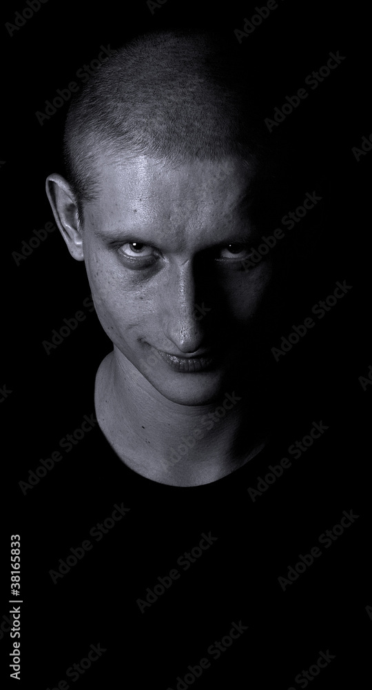 Dramatic Man's Portrait Dramatic Man's Portrait