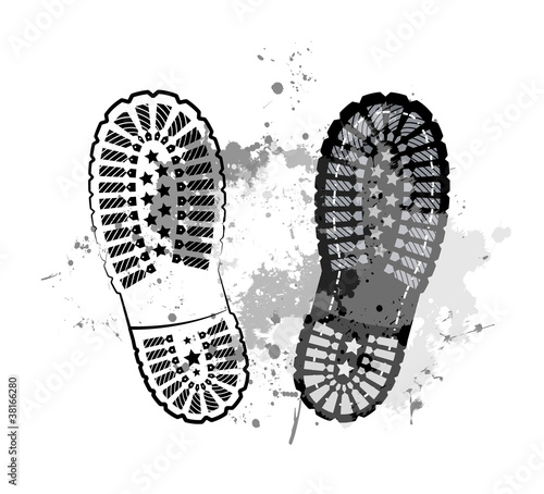Black trail foot