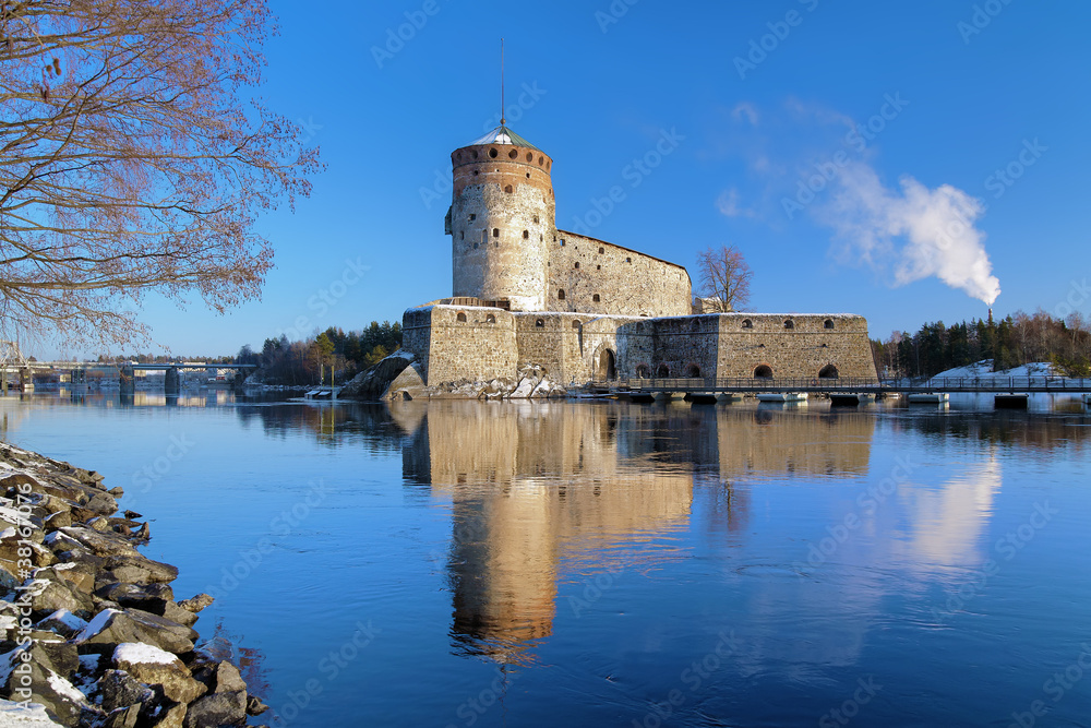 Castle Olavinlinna in Savonlinna, Finland Castle Olavinlinna in Savonlinna, Finland