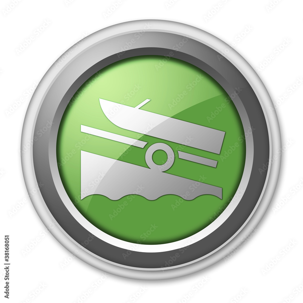 Green 3D Style Button Green 3D Style Button