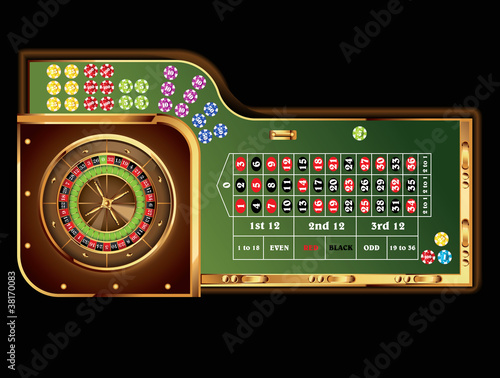 roulette table