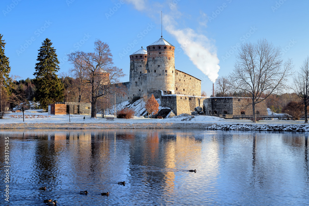 Castle Olavinlinna in Savonlinna, Finland