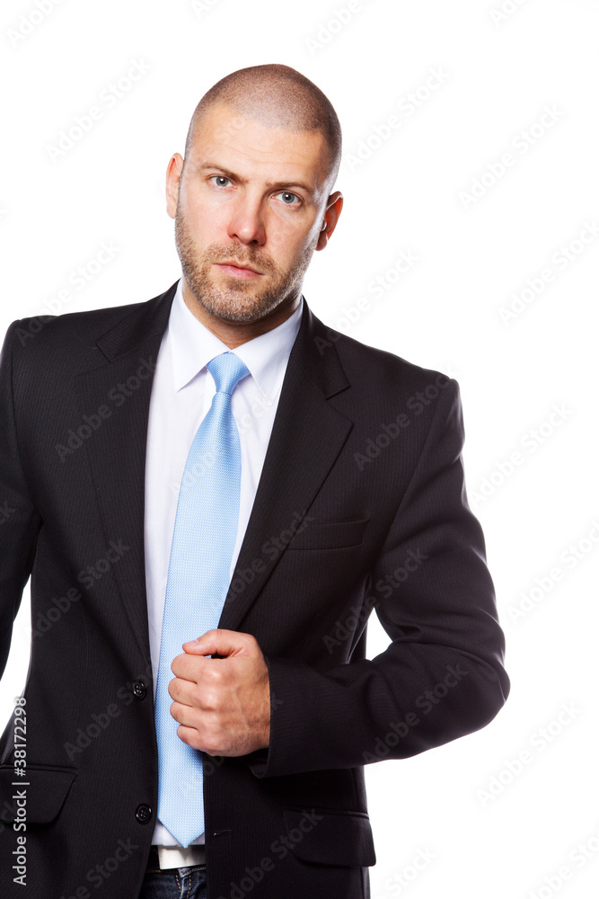 Image of handsome young business man posing Image of handsome young business man posing