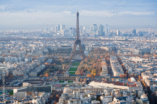 above view on Paris © vvoe