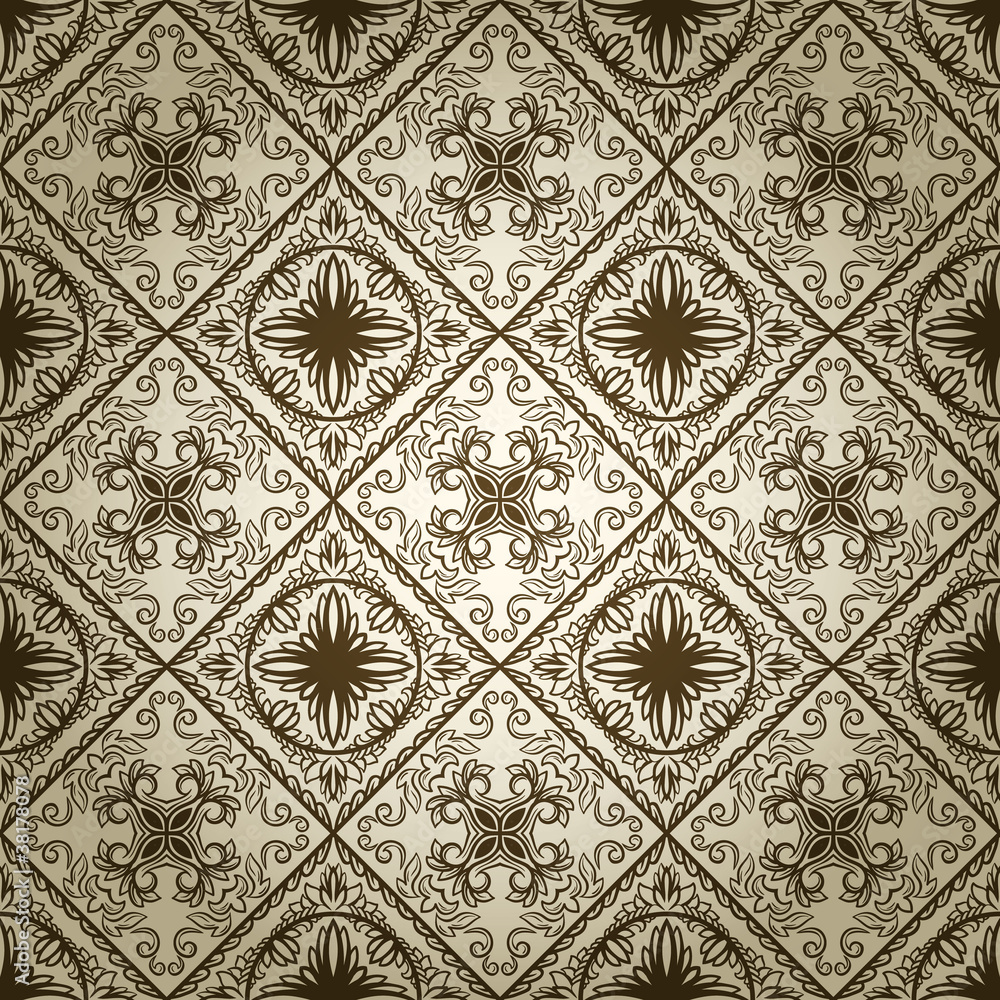 Seamless pattern in retro style Seamless pattern in retro style