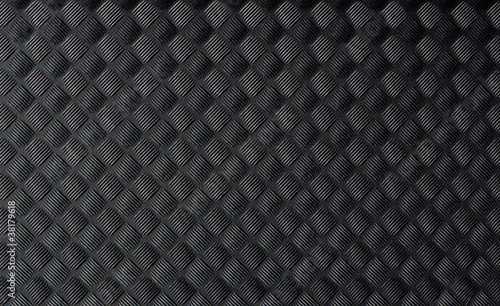 Obraz na plátně Black rubber mat