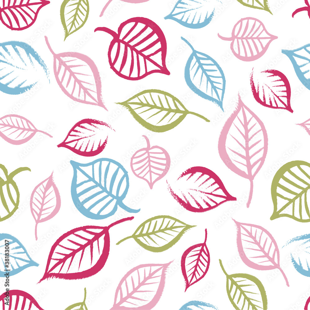 seamless pattern with leaves seamless pattern with leaves