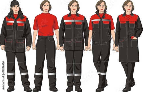 The clothes complete set