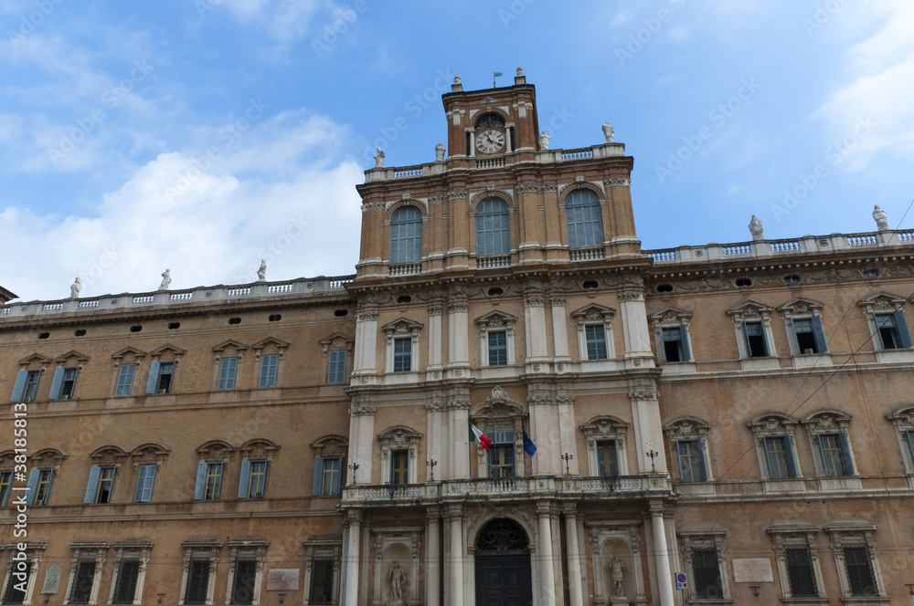 Fototapeta premium The Ducal Palace in Modena Italy
