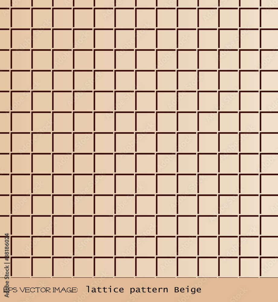 eps Vector image: lattice pattern Beige eps Vector image: lattice pattern Beige
