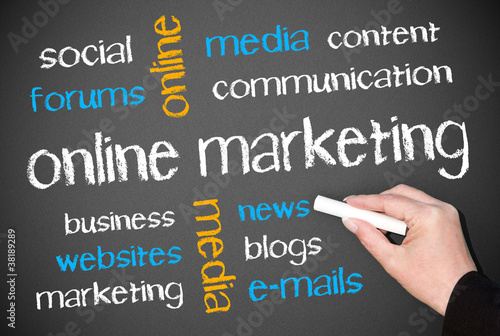 Online Marketing - Business Concept