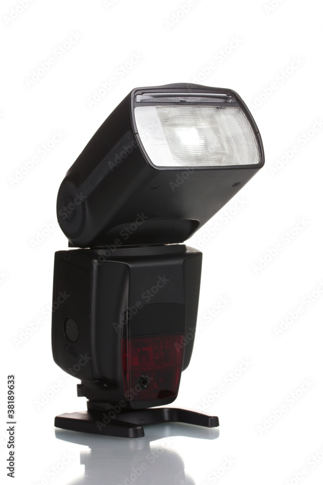 Camera flash isolated on white Camera flash isolated on white