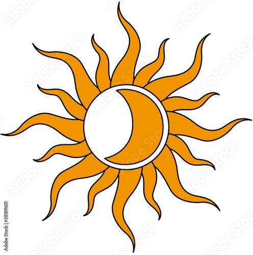 Sonne Mond Symbol