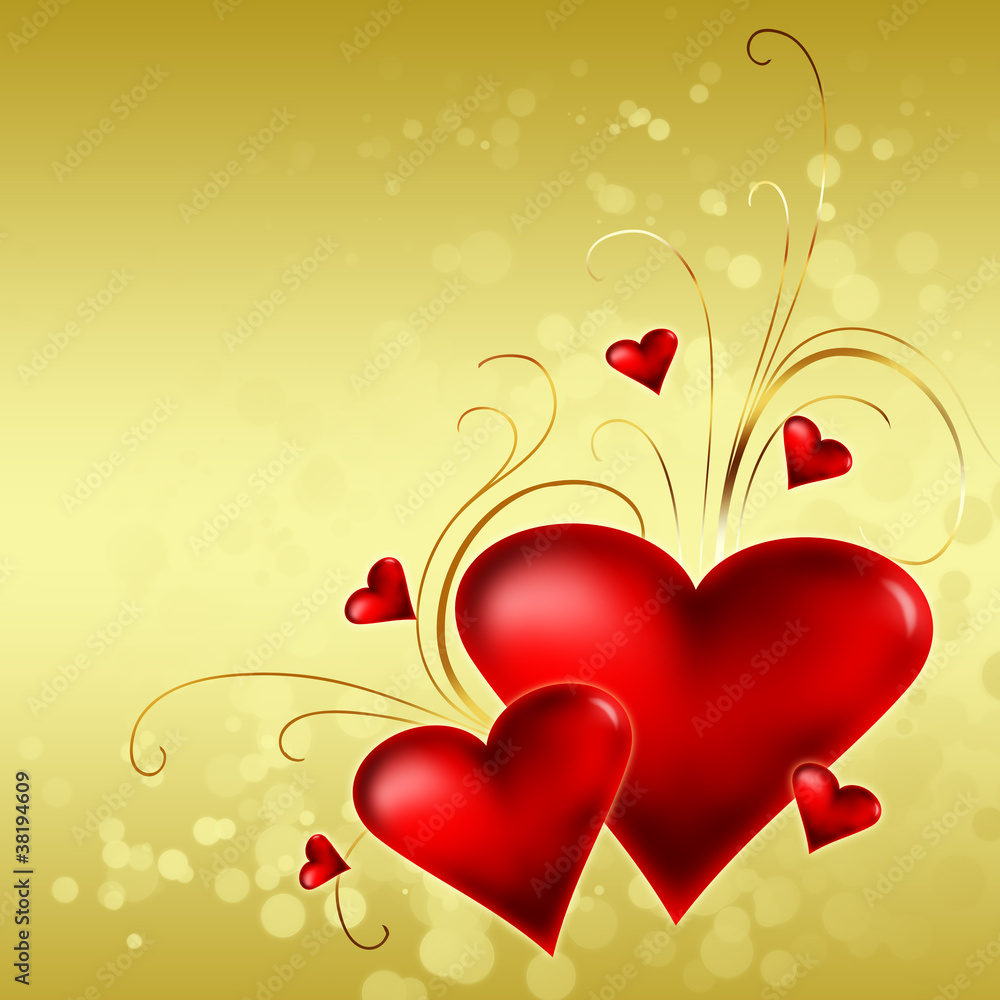 red hearts red hearts