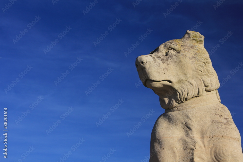 Statue de chien - Chantilly