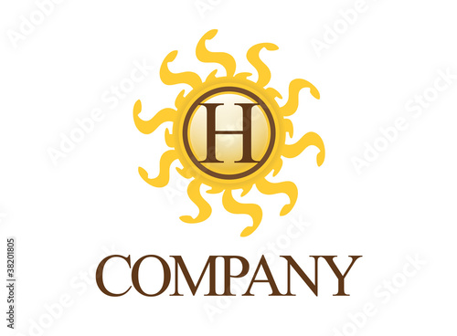 H logo