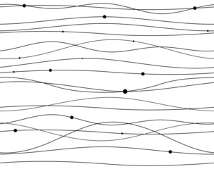 Fototapete Horizontale Streifenmuster Abstraktes Nahtloses Linienmuster Minimal  © Kudryashka