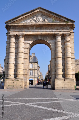 France Bordeaux patrimoine modial UNESCO porte d'aquitaine