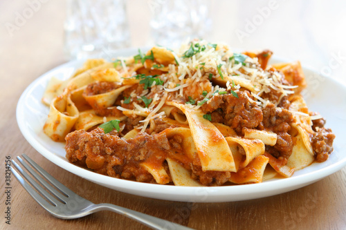 Pasta with Bolognese Sauce photo
