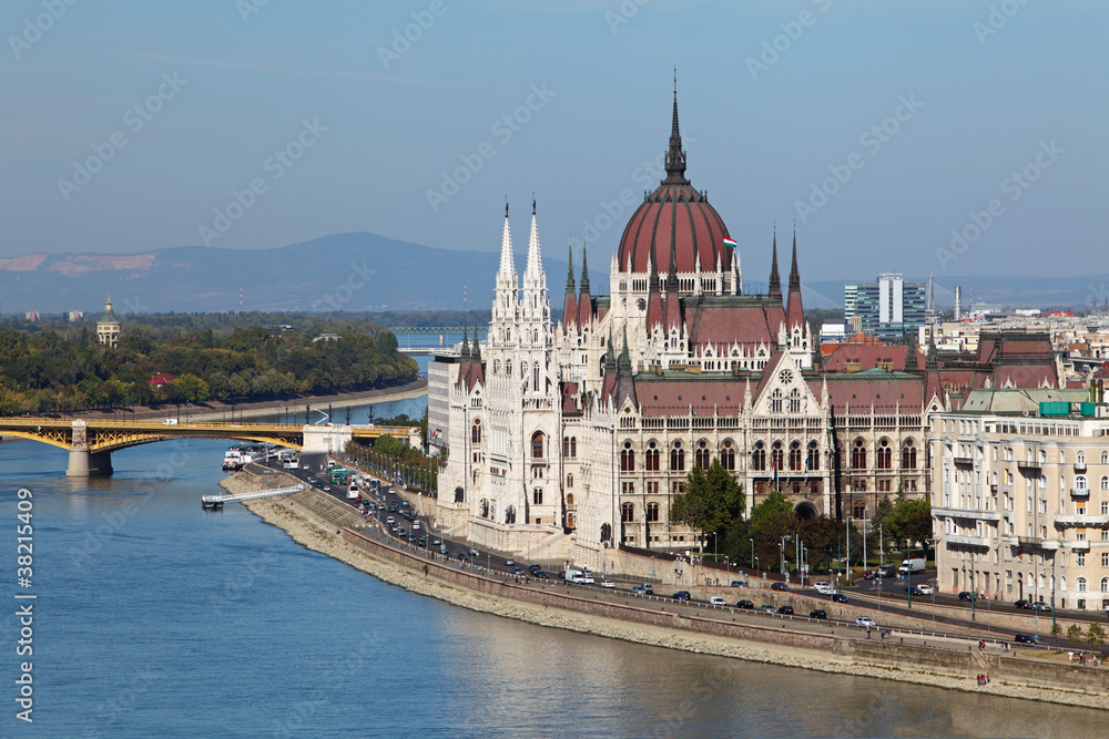 Budapest - Hungarian parliament.