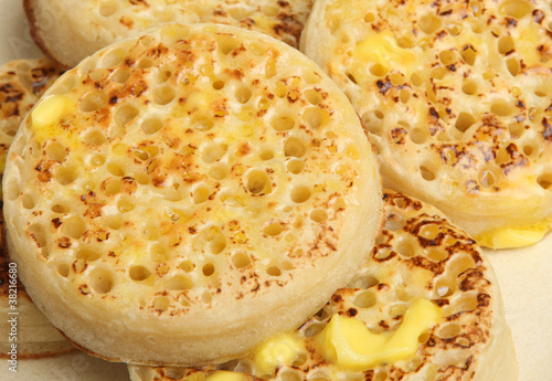 Tableau sur toile Hot Buttered Crumpets