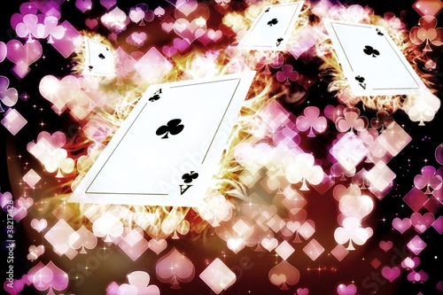 Photography Card on fire.