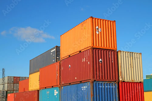 Bunte Container