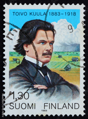 Postage stamp Finland 1983 Toivo Kuula