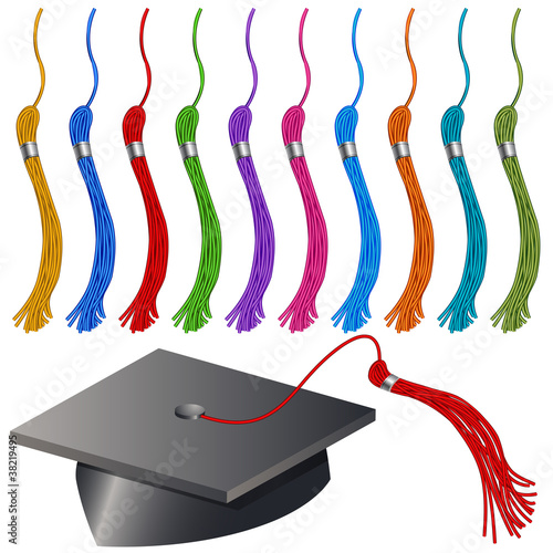 Graduation Cap and Tassel Set