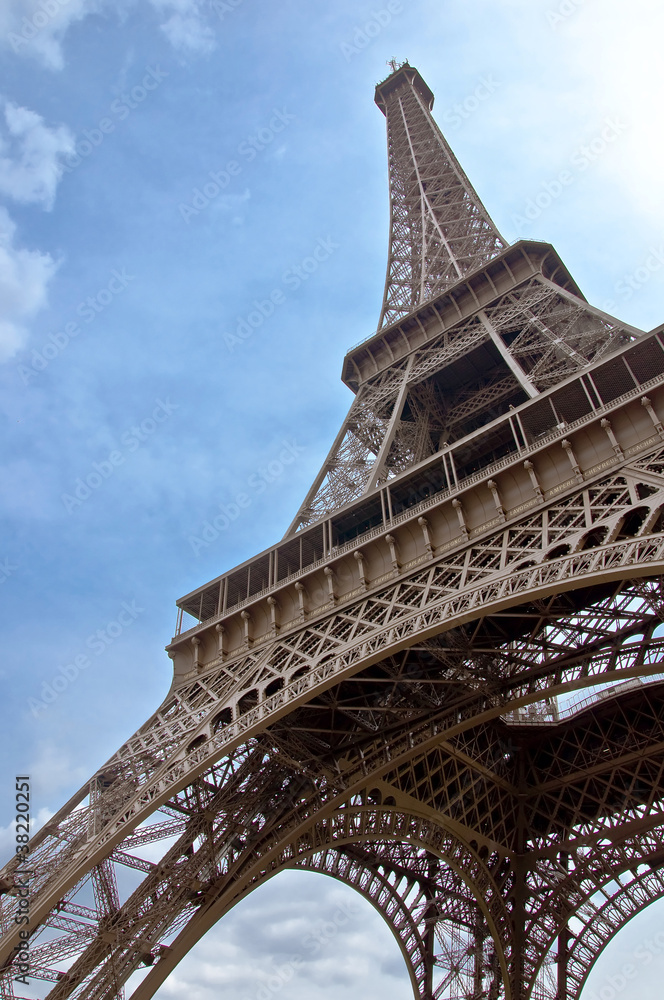 Eiffel Tower. The symbol of Paris and France