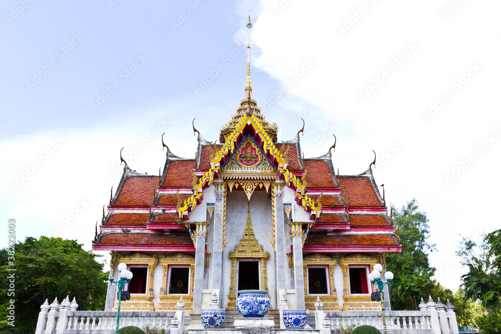 Thai temple, Hat-Yai, Songkhle, Thailand