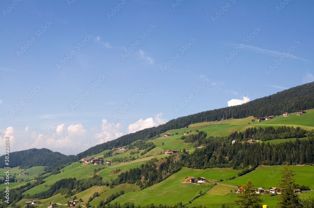 Obraz premium Villnößtal - Dolomiten - Alpen
