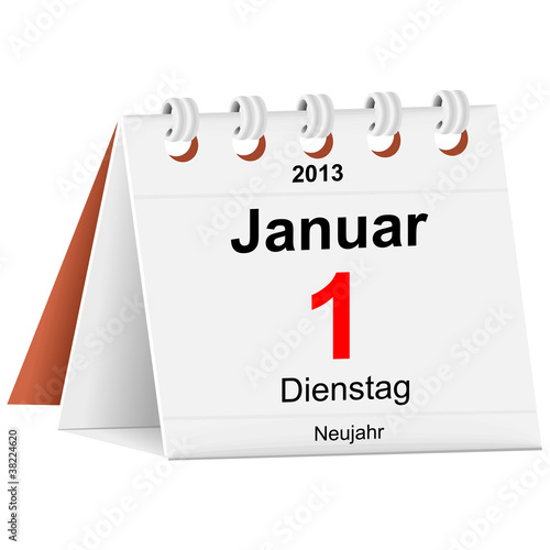 Kalender - 01.01.2013 - Neujahr