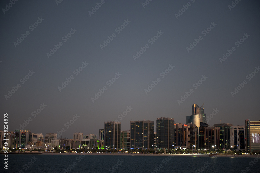 Obraz premium Abu Dhabi Skyline