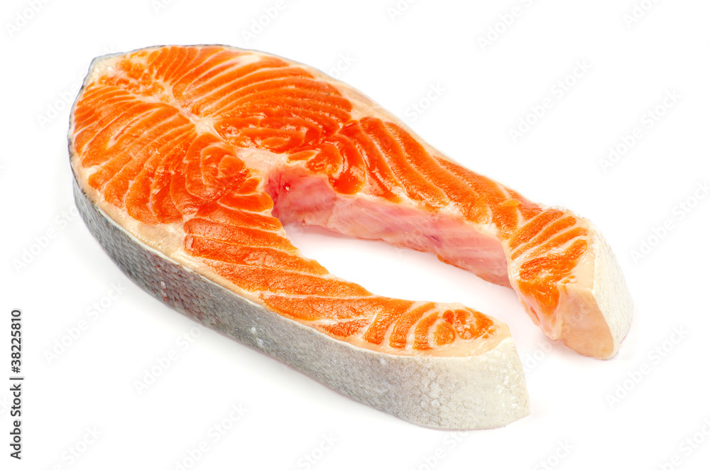 salmon steak salmon steak