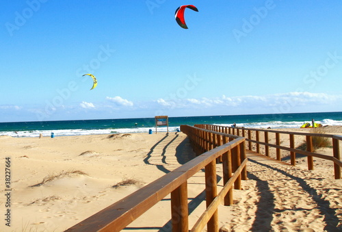 Playa Arenales Alicante y kitesurf